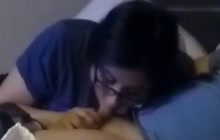 Indian Wifey Giving Head